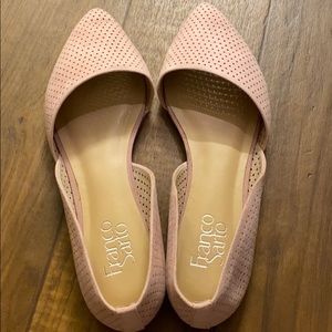 Franco Sarto flats, Perforated Honey 2, size 8.5.
